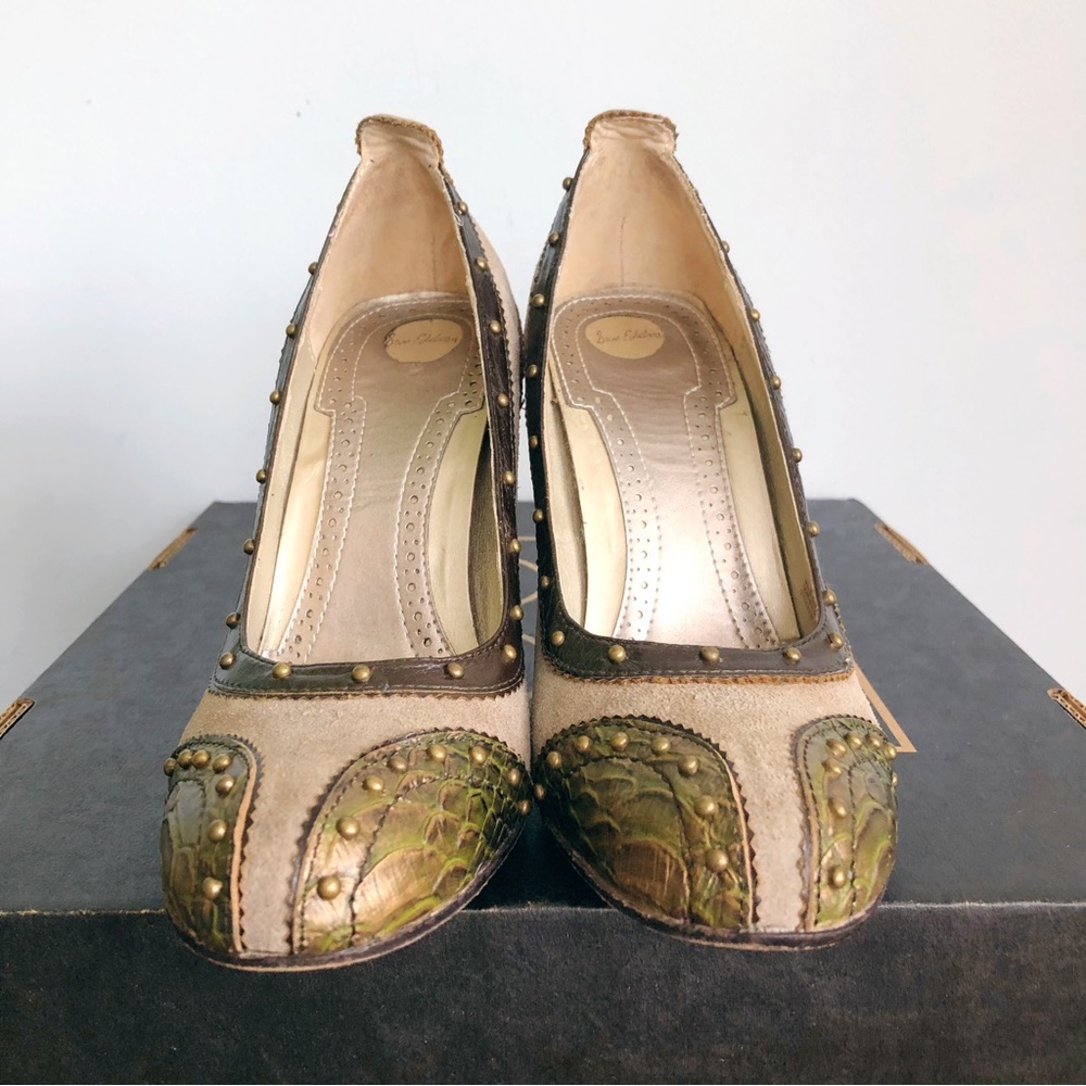 Sam Edelman Studded Suede Heels | Size 7.5 - Picture 5 of 13